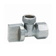 Dica 3401CV llave de control angular de laton sin contratuerca 1/2 (13 mm.) nps/npt