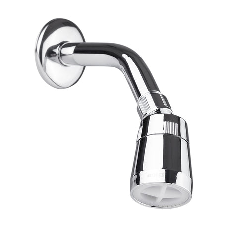 Dica 3003B regadera 2 pulg. de cebolla con brazo y chapeton cromo