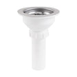 Dica 4814 contracanasta para fregadero de acero inox. con cuerpo y tubo de PVC