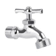 Dica 4019C llave compresion cromada para jardin