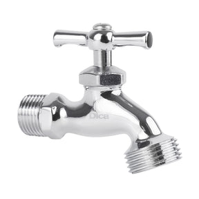 Dica 4019C llave compresion cromada para jardin