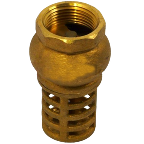 Dica 4044.32 valv. de pie o pichancha con canastilla en bronce esferica 1 1/4 (32 mm.)