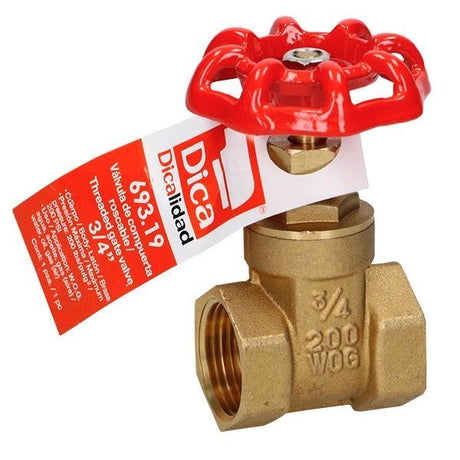 Dica 693.25 valv. de compuerta roscable 1 (25 mm.)