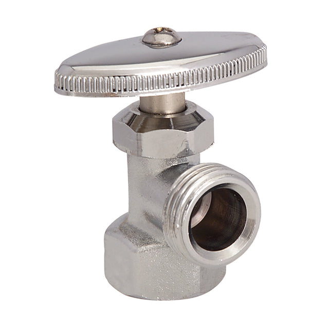 Dica 3401SC llave angular laton de vuelta completa sin contratuerca 1/2 (13 mm.) nps/npt