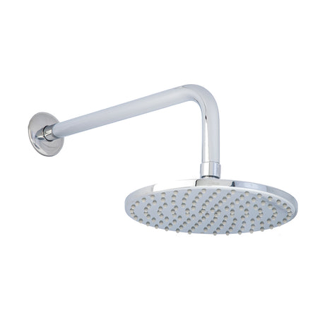 Dica 4515B regadera 6 pulg. de plato redondo con brazo y chapeton cromo