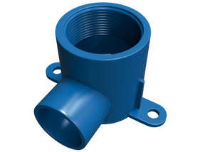 CPVC fg azul codo oreja 1/2