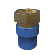 CPVC fg azul adapatador h metalico 1/2