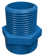 CPVC fg azul adapatador m plastico 1/2