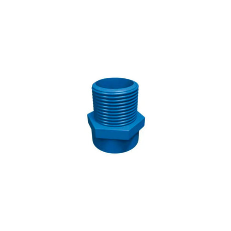 CPVC fg azul adapatador m plastico 1 1/4