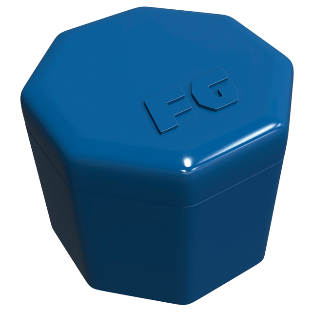 CPVC fg azul tapon cachucha 1/2