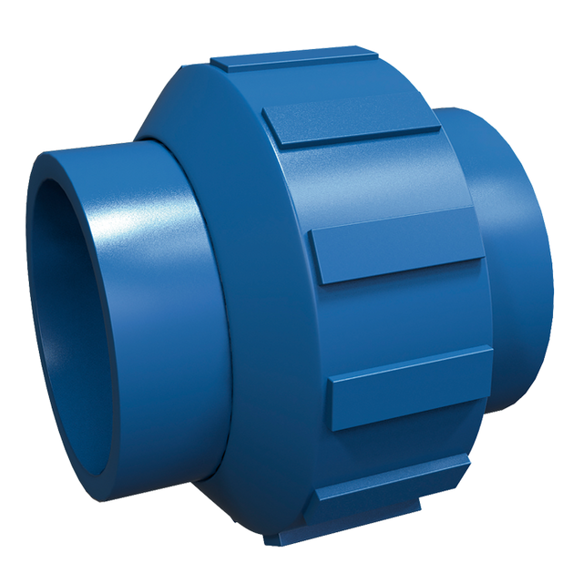 CPVC fg azul tuerca union 1/2