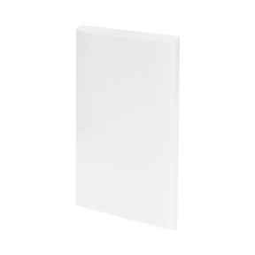 Igoto placa ciega color blanco / lugano PB1200-B
