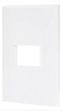 Igoto placa 1 modulo color blanco / lugano PB1201-B