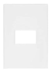 Igoto placa 1 modulo color blanco / lugano PB1201-B - imagen 2