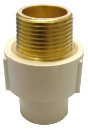 Fleximatic adaptador macho con inserto CPVC 25 mm 1 46-400