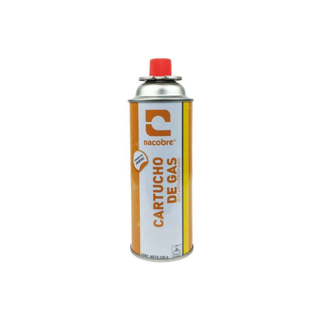 Nacobre cartucho de gas butano 220 g