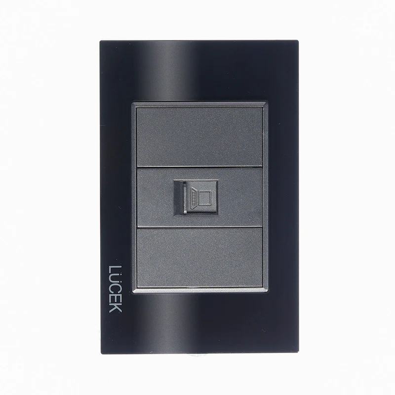 Lucek cristal negro conexion a modem/internet
