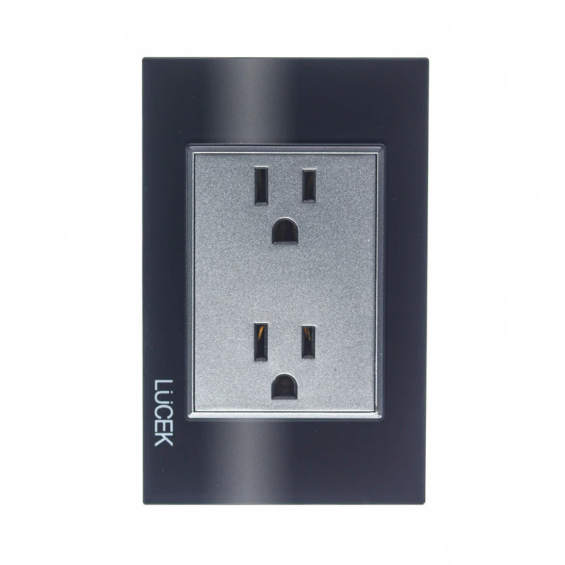 Lucek cristal negro contacto duplex
