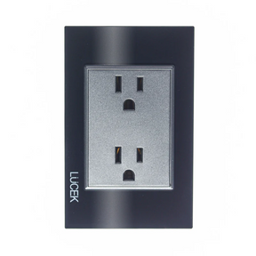 Lucek cristal negro contacto duplex