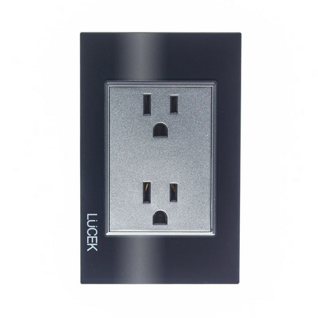 Lucek cristal negro contacto duplex