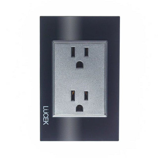 Lucek cristal negro contacto duplex