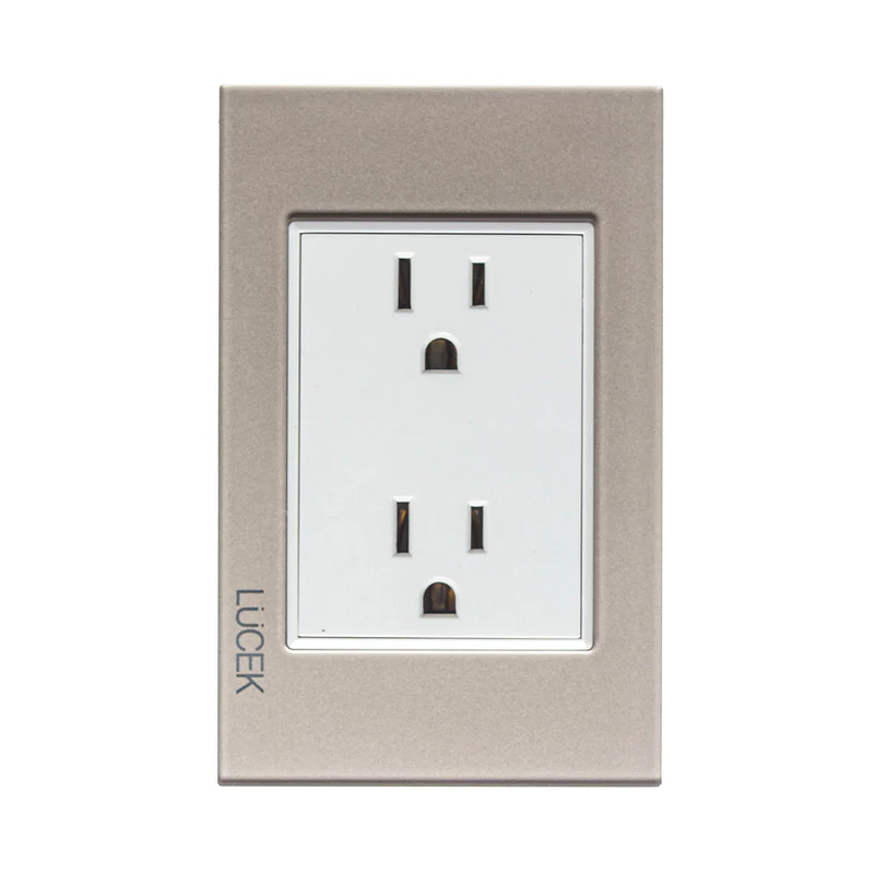 Lucek cristal dorado contacto duplex