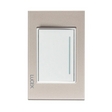 Lucek cristal dorado 1 interruptor sencillo 3 modulos
