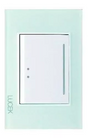Lucek cristal aqua 1 interruptor escalera 3 modulos