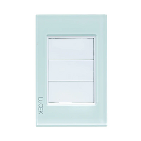 Lucek cristal aqua placa ciega