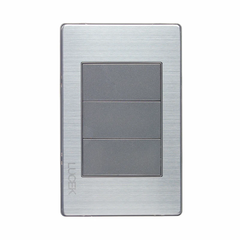 Lucek premium anodizado metalica ciega