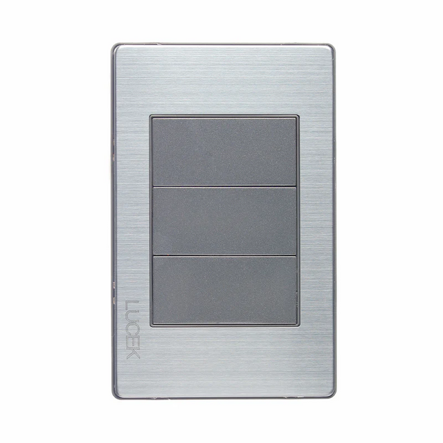 Lucek premium anodizado metalica ciega