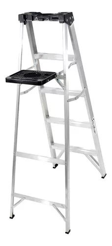 Scala tijera aluminio SC-2314-05 altura 1.53 5 escalones