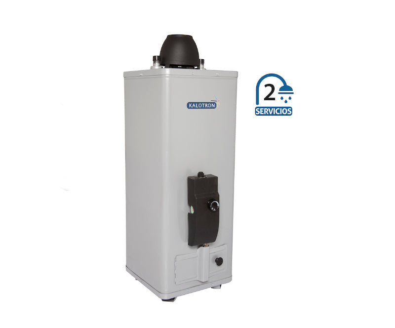 Kalotron calentador paso encendido electrico gas LP. 7.8 L./min. modelo AR9