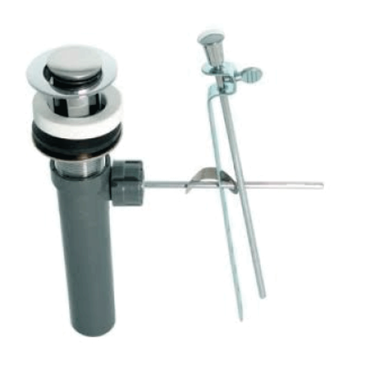 Coflex contra auto para lavabo con anillo de acero inox