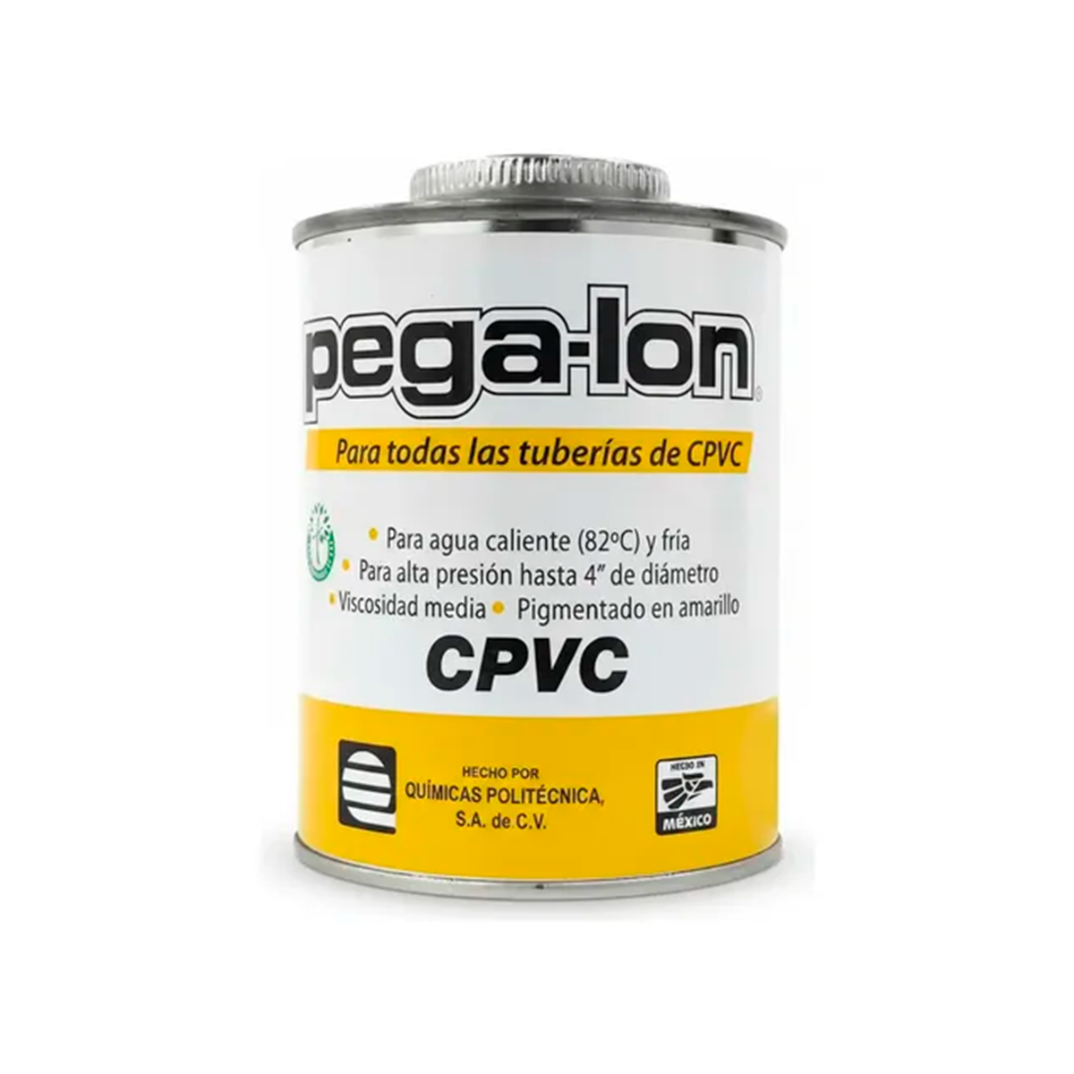 Cemento para CPVC Pegalón etiqueta amarilla 250 ml