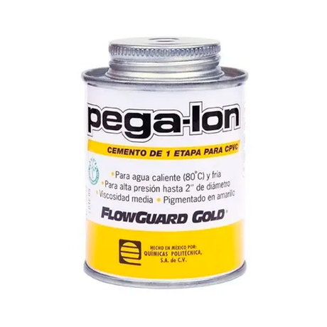 Pegalón Cemento CPVC Etiqueta Amarilla 500 ml