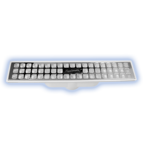 Fleximatic coladera alargada 30X5 cm check anti-olores material ABS