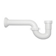 Coflex trampa plastica blanca sin registro para lavabo y/o fregadero