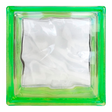 Vidrio block lima-verde 19X19X8