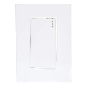 Igoto apagador sencillo con placa, color blanco PB511-B