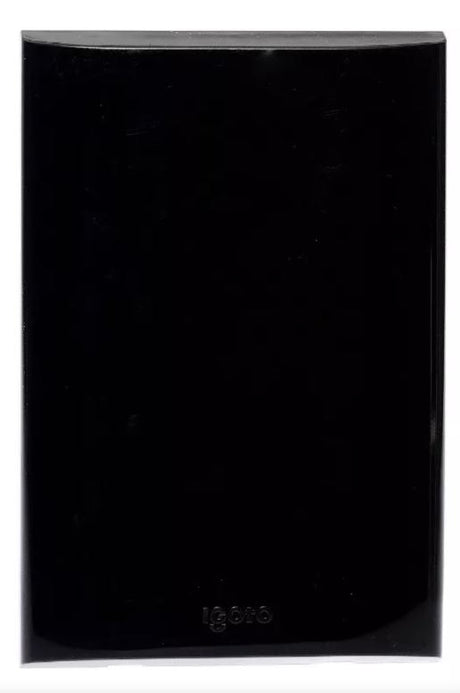 Igoto placa ciega style negra PS1200-N