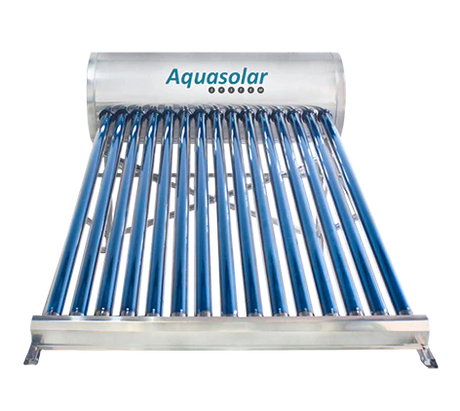 Aquasolar 15 tubos acero inox. 180 L baja presion