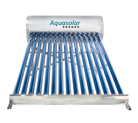 Aquasolar 15 tubos acero inox. 180 L baja presion