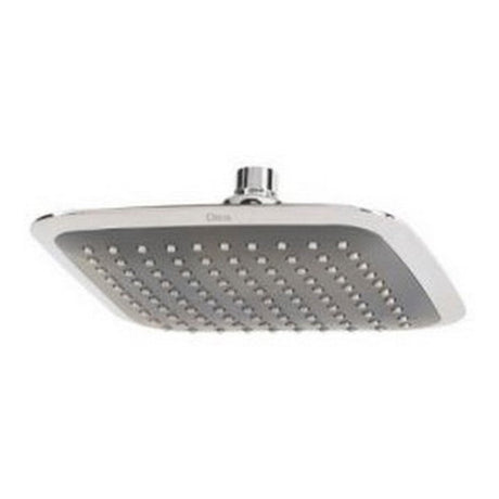 Dica 4531BL regadera ecol. 8 pulg. de plato cuadrado sin brazo y chapeton gris