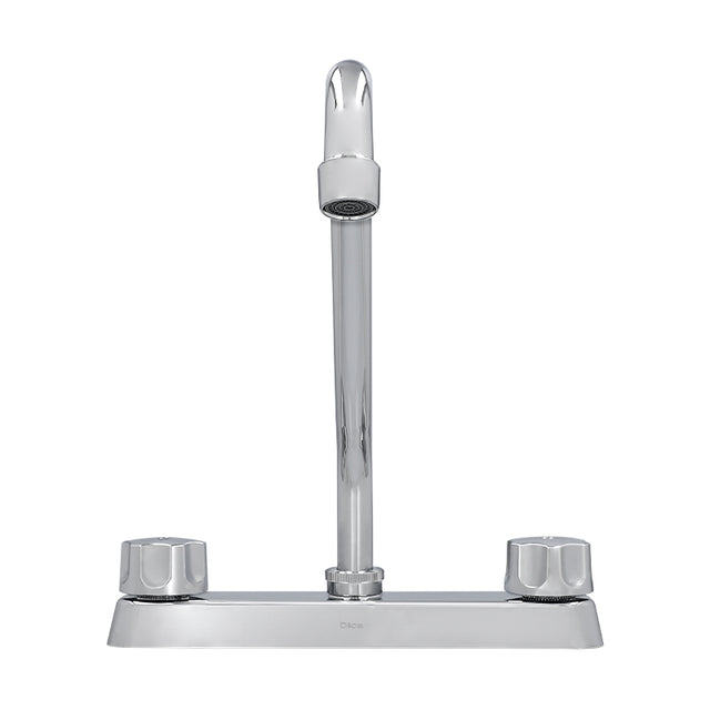 Dica 4318TS mezcl. ecol. 8 pulg. cuello corto para fregadero