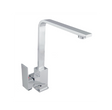 Dica 4087 monomando alto ecologico para fregadero con mangueras altura 29.5 cm. plano