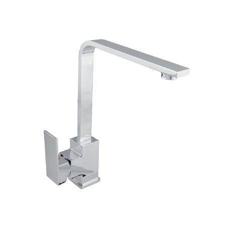 Dica 4087 monomando alto ecologico para fregadero con mangueras altura 29.5 cm. plano