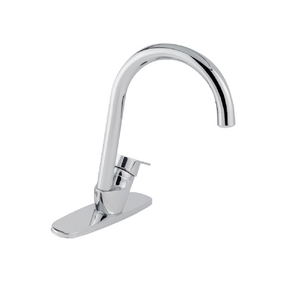 Dica 4086 monomando alto ecologico para fregadero con mangueras altura 29.5 cm. inclinado
