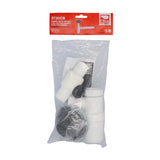 Dica 3730CB cespol plastico flex. con bote grande con contracanasta clasica para fregadero blanco - imagen 4
