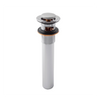 Dica 4206CP contracanasta tipo push y rebosadero para lavabo